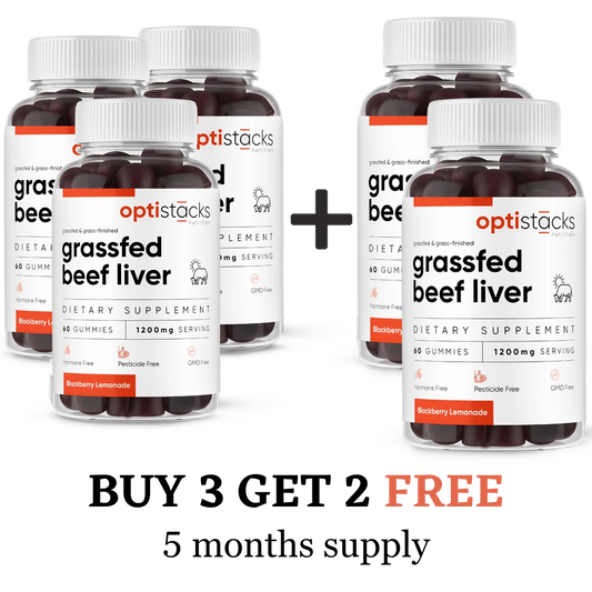 Grassfed Liver Gummies - 3+2 Free